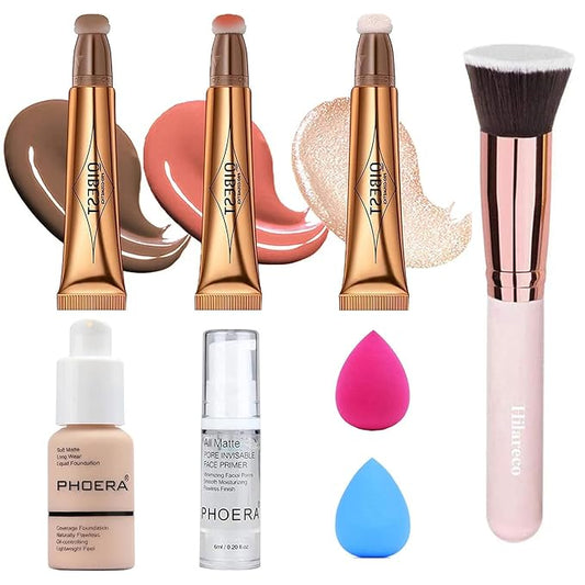 PHOERA Foundation, Contour Beauty Wand(101# Porcelain)