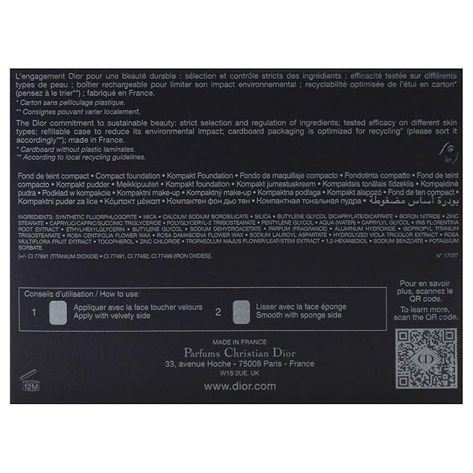 Dior Forever Natural Velvet - 3N Neutral by Christian Dior for Women - 0.35 oz Foundation