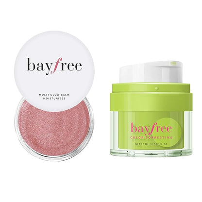 Cream Blush for Cheeks, Face Makeup, Hydrating, Lightweight, Blendable Color Vegan & Cica Tiger Grass Color Correcting Treatment Reduces Redness, Long-Wearing Coverage