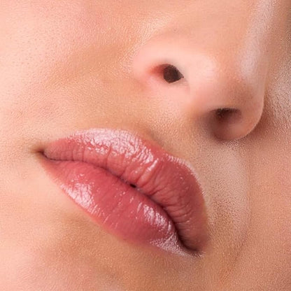 Lip and Cheek Balm - Cream Blush & Tinted Lip Balm - Infused with Hyaluronic Acid + Vitamin C - LightWeight Cream Makeup and Skincare - 99% Natural Ingredients - Vegan – Nude Beige