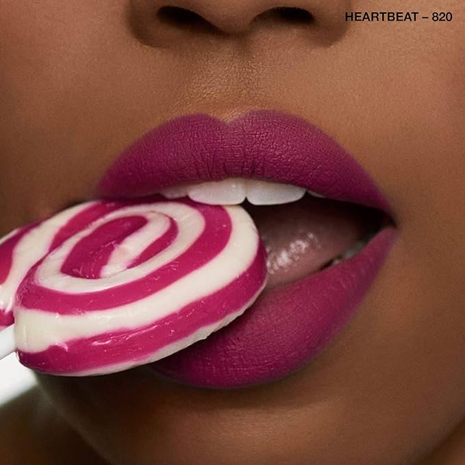 Rimmel Stay Matte Lip Liquid, Heartbeat, 0.21 Fl Oz (Pack of 4)