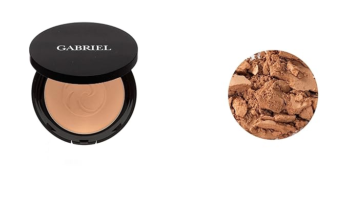 Paraben Free, Vegan, Gluten-free, Cruelty-free, Non GMO, Pressed mineral powder, (Tan Beige)