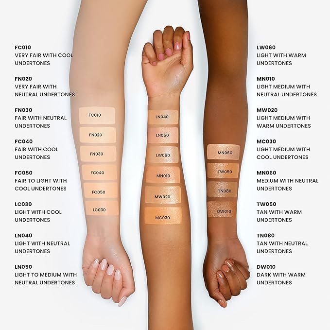 JOAH Crystal Glow Peptide-Infused Foundation, 2-in-1 Multitasking Korean Makeup with Blurring Face Primer, Luminizer, Hydration & Skin Defense for a Flawless Finish, 1.01 Oz, Light Warm