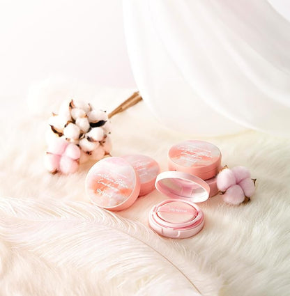 Lilybyred Cotton Blur Cushion SPF50+PA+++ - Skin Cover, Long-Lasting, Powdery Finish for a Flawless Look (23 Natural Cotton)