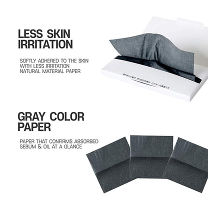 Paper Powdered Oil Clear 70sheets x3 pack