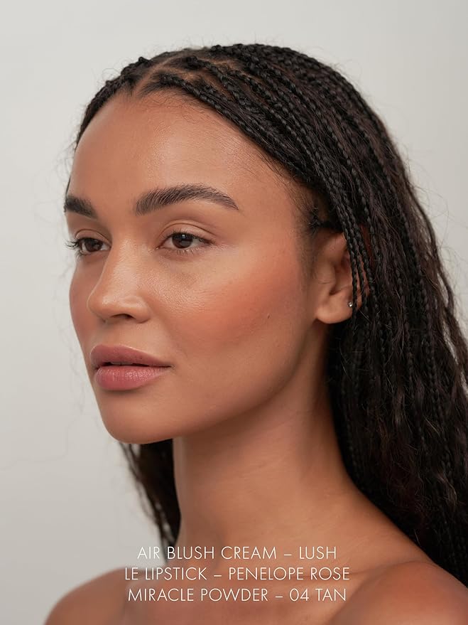 SWEED - Miracle Powder Mineral Foundation | Vitamin C + E, Hydrolyzed Collagen | Nourishes, Protects, Breathable | Vegan, Cruelty-Free, Clean Beauty (Tan 04, 0.25 oz | 7 g)