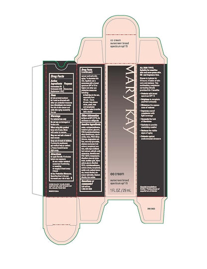 Mary Kay CC Cream: Lightweight Moisturizer & Sunscreen SPF 15 for All Skin Types (1 Fl Oz)
