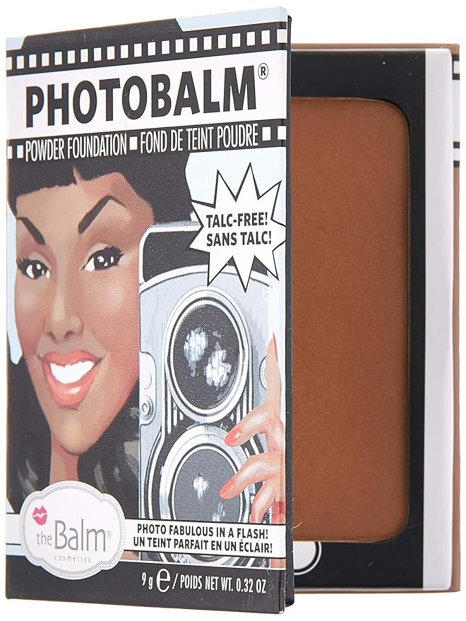theBalm PhotoBalm Talc Free Powder Foundation, After Dark