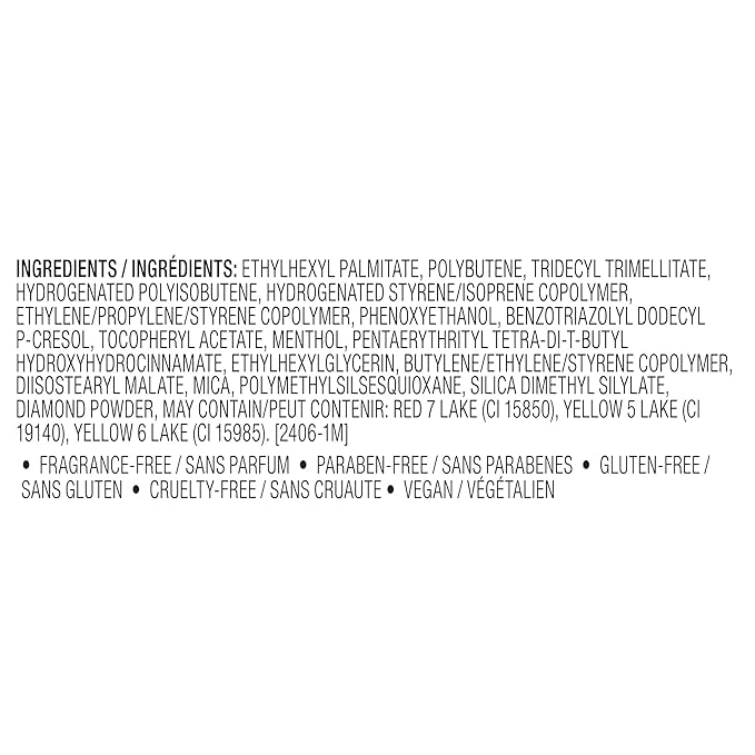 Physicians Formula Mineral Wear Diamond Lip Oil, High-Shine Serum Hybrid with Diamond Dust, Vitamin E, & Mineral Powder, Talc-Free, Cruelty-Free, & Vegan - Yellow Diamond