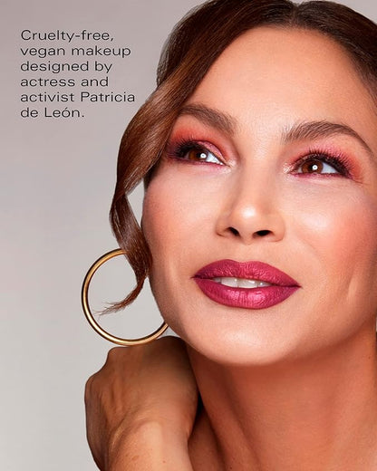 by Patricia De León | High Powered Lipstick (Panamá Paradise) | Intensely Colored Soft Coral Matte Finish Lipsticks | Long Lasting Hydrating Formula, Creamy Texture & Weightless Coverage | Vegan | .14 fl oz