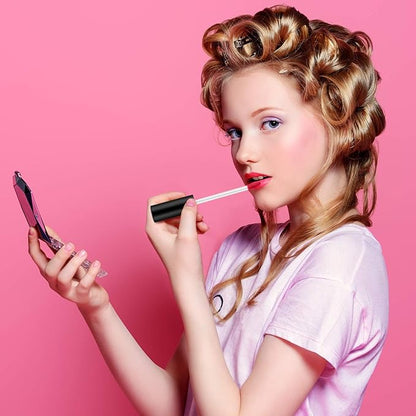 Bokon 200 Pcs 10 ml Lip Gloss Tubes Bulk Empty Plastic Lip Gloss Containers Clear Tubes with Wand and Rubber Inserts Refillable Balm Containers Bottles for Travel DIY Makeup