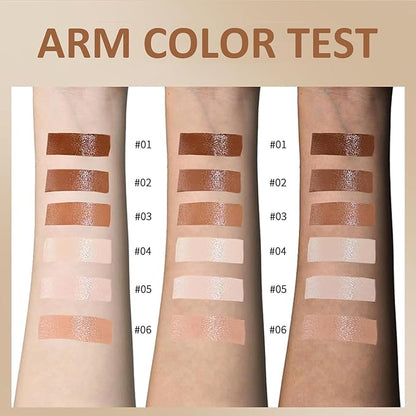 Beauty Balm Serum Boosted Skin Tint, Solid Tinted Serum Boosted Skin Tint Balm, Facial Color Correct, Radiant & Dewy Finish, Face Tinted Foundation, Contour Stick for Face Makeup (#03)