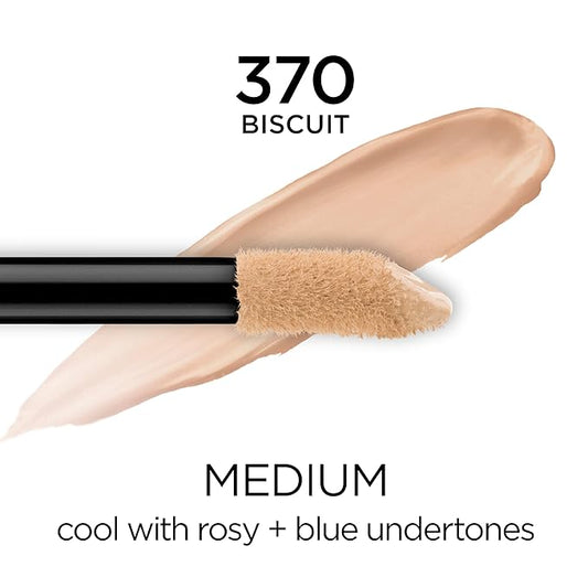 L'Oreal Paris Makeup Infallible Full Wear Waterproof Matte Concealer, Full Coverage, Biscuit, 0.33 fl. oz.