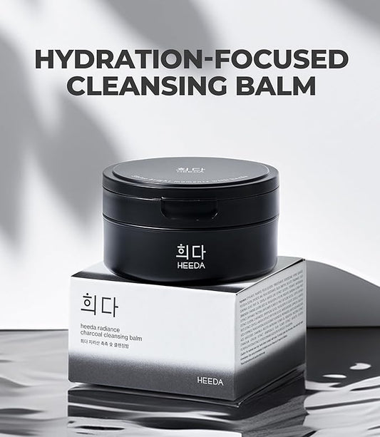 Charcoal Double Cleansing Duo with Deep Pore Cleansing Brush