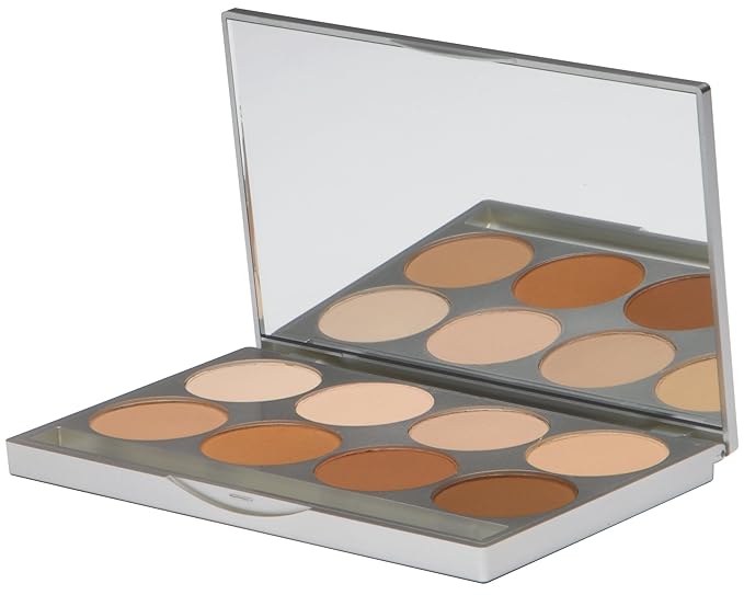 Graftobian HD Pro Powder Foundation Palette, (Neutral)