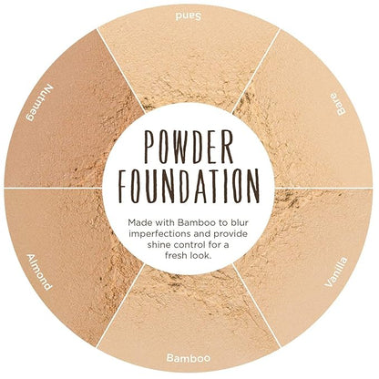 Burt’s Bees 100% Natural Origin Mattifying Powder Foundation, Sand, 0.3 Ounce, Packaging May Vary
