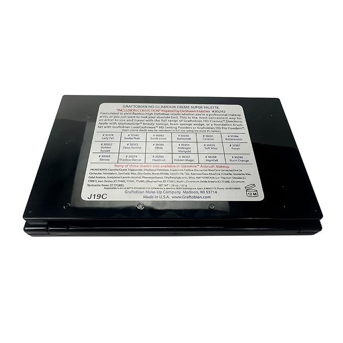 Graftobian UHD Cream Pro Inclusion Foundation Super Palette DeShawn Hatcher