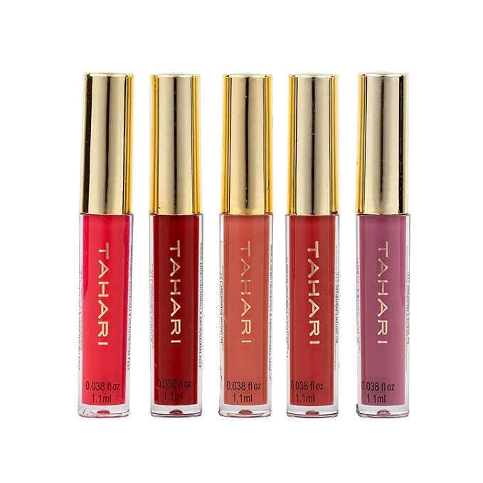 Tahari 15pc Lip Gloss Set – Lip Glosses for Women and Girls, Long-Lasting Color Lip Gloss Collection with Rich Varied Shades (Glitz)