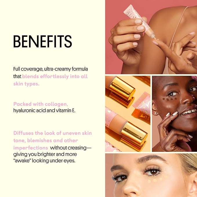 Winky Lux Peeper Perfect Under Eye Concealer (Fair) and Winky Lux Peeper Correct Peach Color Corrector
