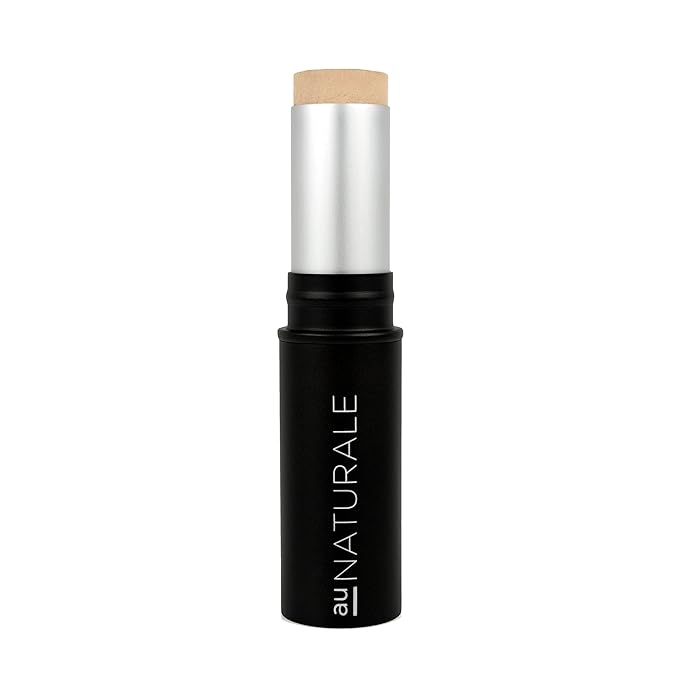 Au Naturale Zero Gravity C2P Foundation By Clean Beauty Revolution - Organic Full Coverage Creamy Foundation, Concealer Stick,Foundation Face Makeup - Vegan Cream Foundation for Women & Girl - Lucerne