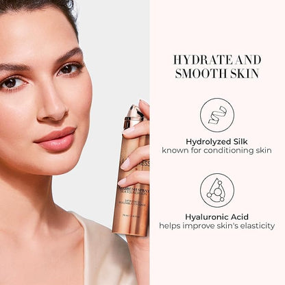 LUMINESS Silk Airbrush Spray Foundation - Full Coverage Foundation - Formula Hydrates & Moisturizes with Hyaluronic Acid, Aloe Vera & Hydrolyzed Silk (Shade - Rich)