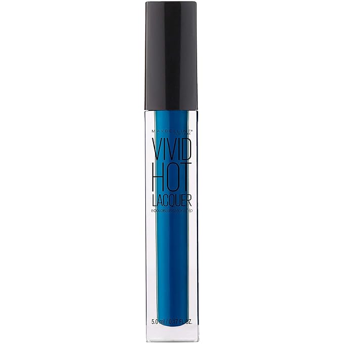 Maybelline New York Color Sensational Vivid Hot Lacquer Lip Gloss, Major, 0.17 fl. oz.