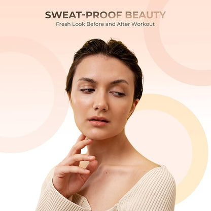 Warm Shade Foundation (30g Full Size Sifter Jar) Matte Mineral Makeup Loose Powder Bare Face Full Coverage Long Lasting All Natural Noncomedogenic for All Skin Types Airbrushed Finish SPF 31