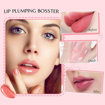 Lip Gloss, Lip Stain Makeup Smooth and Creamy Texture, Lip Tint for Women Girls, Long Lasting Lipstick, Lip Stain Makeup Moisturizing Non-Sticky #plum