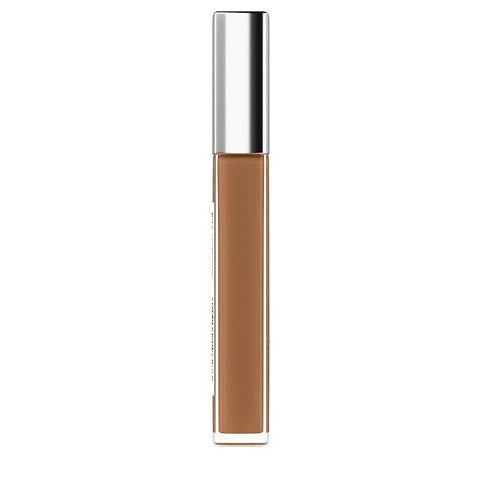 Neutrogena Healthy Skin Radiant Brightening Cream with Peptides & Vitamin E Antioxidant, Lightweight Perfecting Concealer, Non-Comedogenic, Mocha Medium/Deep 03 with neutral undertones, 0.24 oz