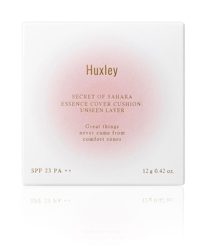 Huxley Secret of Sahara Essence Cover Cushion: Unseen Layer, 01 Desert Peach