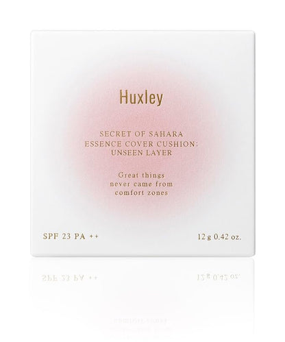 Huxley Secret of Sahara Essence Cover Cushion: Unseen Layer, 01 Desert Peach