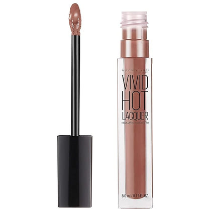 Maybelline New York Color Sensational Vivid Hot Lacquer Lip Gloss, Charmer, 0.17 fl. oz.