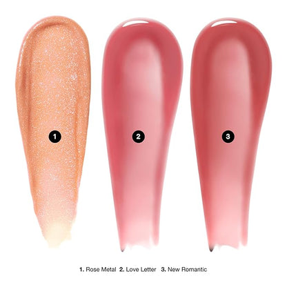 Bobbi Brown Crushed Oil-Infused Hydrating Lip Gloss Trio Set, Pink