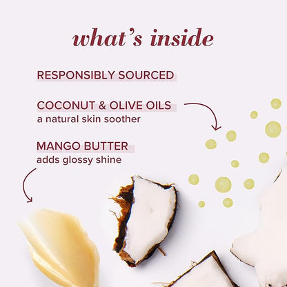 Burts Bees Gloss and Glow Glossy Balm, 100% Natural Origin, Eat, Drink and Be Cherry, 1 Tube, Pack of 2