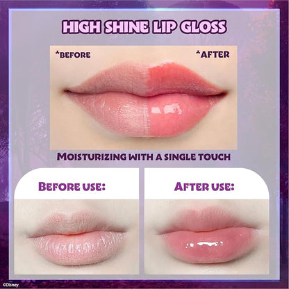 Disney Frozen 12 Piece Plant Based Lip Gloss, Girls Party Favors, First Makeup Set for Girl, Perfect for Parties, Sleepovers, and Birthday Gifts, Elsa and Anna, Ages 3+, by Townley Girl