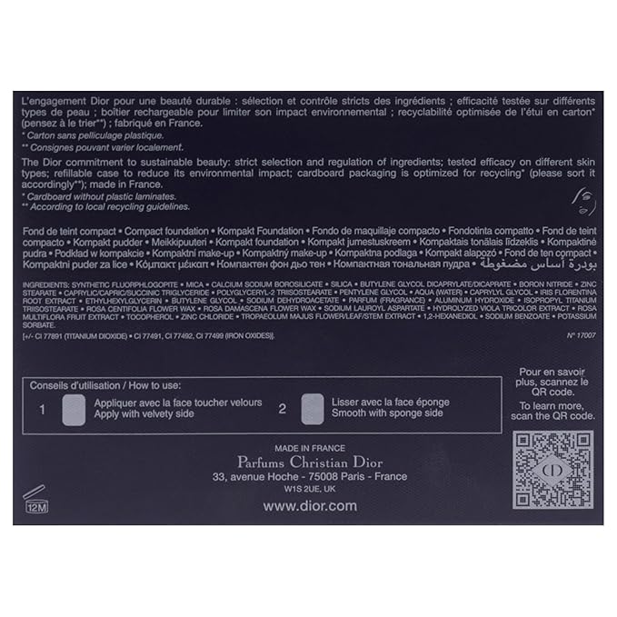 Dior Forever Natural Velvet - 4N Neutral by Christian Dior for Women - 0.35 oz Foundation