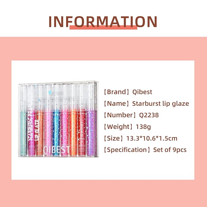 Girls Lip Gloss, Shimmery Lip Glosses for Girls Teens & Women, | Syrupy gloss| Glossy Finish| Long-lasting| Moisturizing| Highlighting| Natural-beauty | Lip Glow Set