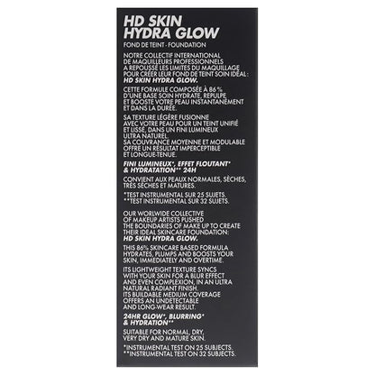 HD Skin Hydra Glow - 1R00 Cool Shell by Make Up For Ever for Women - 1 oz Foundation