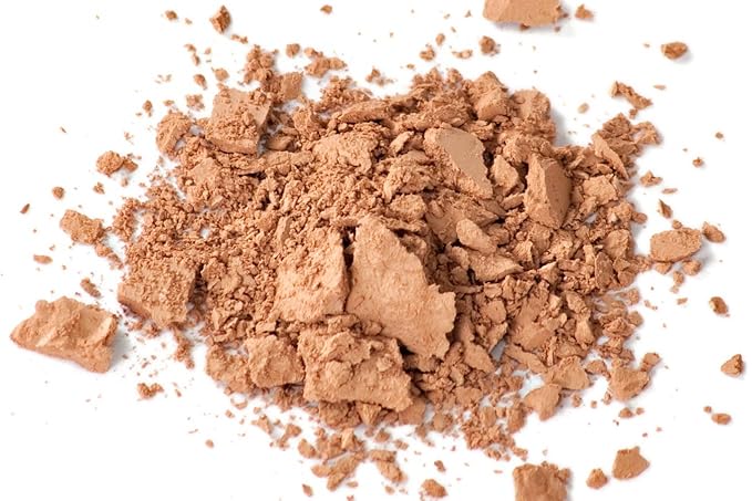 ZUZU LUXE Mineral Powder, Dual Powder Foundation, medium to full coverage, natural finish. Natural, Paraben Free, Vegan, Gluten-free, Cruelty-free, Non GMO, .32 oz. (Refill D-20)