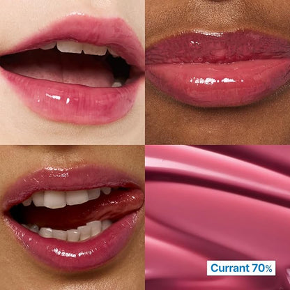 3D Voluming Gloss 70% (Rich) | Currant 70% l High Shine, Non-Sticky Lip Gloss for Makeup | Long-Lasting, Moisturizing Gel Formula | 30%, 70% Pigment Options | 5.3g