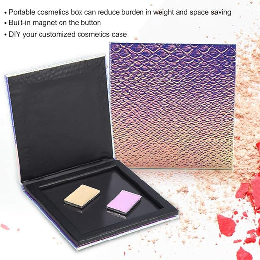 Magnetic Cosmetics Palette, Gr Empty Eyeshadow Palette Empty Makeup Box Eyeshadow Powder Diy Makeup Storage Box