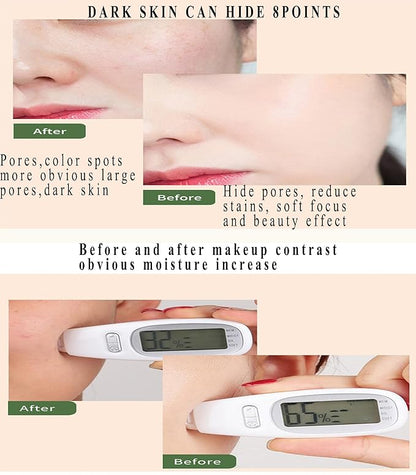 Avocado Oil Control Liquid Foundation, 2 Pack Moisturizing, Pore Isolating, Long Lasting Coverage, Ivory