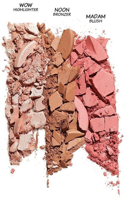 Double Crosser Face Palette by the Balm for Women - 0.29 oz Makeup
