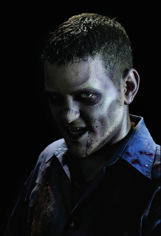 Graftobian Zombie Makeup Wheel for Theatrical and Halloween Makeup - 6 Colors