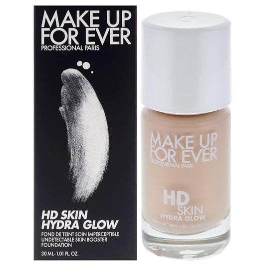HD Skin Hydra Glow - 1R02 Cool Alabaster by Make Up For Ever for Women - 1 oz Foundation