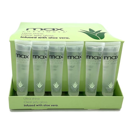 Cherimoya 6Pack MAX Makeup Lip Polish (Aloe Vera)