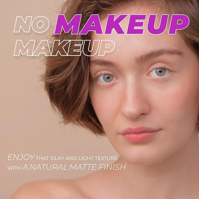 Oh My Clear Face Full Coverage Foundation for Oily & Acne Prone Skin, Salicylic Acid & Tea Tree Extract, Anti-Blemish Sensitive Skin Care, Organic & Oil-Free, 401 Soft Beige, 40 ml / 1.35 fl.oz