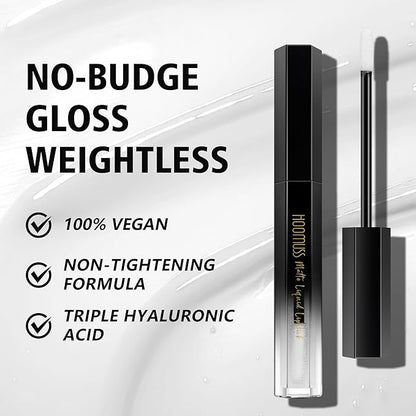 Clear Lip Gloss for Women Lip Plumping Lip Plumper Moisturizing Lip Gloss Enriched with Lip Oil For Dry Lips, M15 Clear Gloss