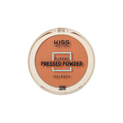 Soft Matte Pressed Powder, Blurring Poreless Face Powder Makeup, Medium Coverage Setting Powder Infused with Salicylic Acid & Niacinamide, Clean Beauty (Classic Tan, 0.28 Ounce)