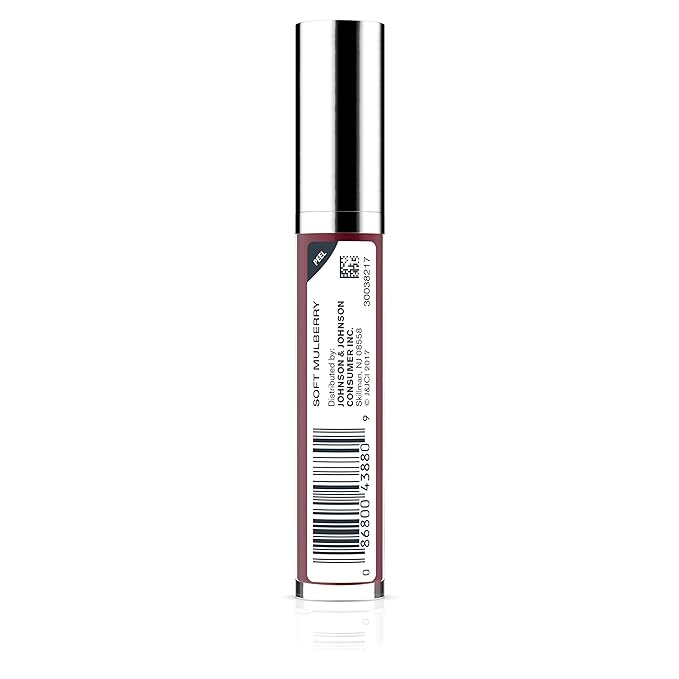 Neutrogena Hydro Boost Moisturizing Lip Gloss, Hydrating Non-Stick and Non-Drying Luminous Tinted Lip Shine with Hyaluronic Acid to Soften and Condition Lips, 100 Soft Mulberry, 0.10 oz
